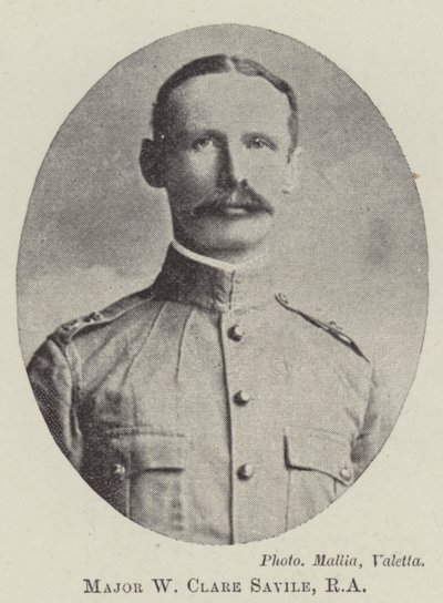 Major W Clare Savile, RA av English Photographer