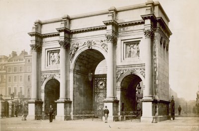 Marble Arch, Oxford Street, London av English Photographer