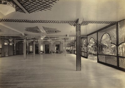 Marine Hotel, balsal, 1920 av English Photographer