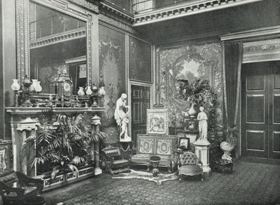Marlborough House, entréhallen (s/v foto) av English Photographer