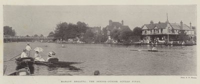 Marlow Regatta, Senior-Junior Sculls-finalen av English Photographer