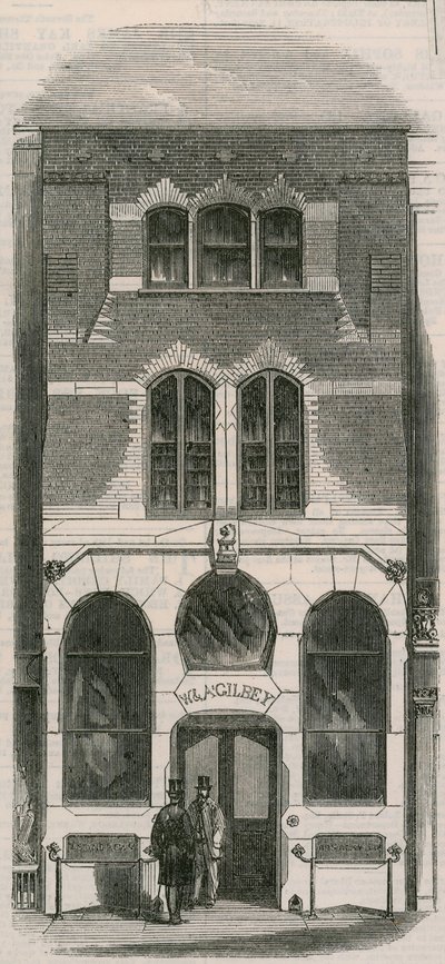 Mrs Gilbeys Wine Office, Oxford Street av English Photographer