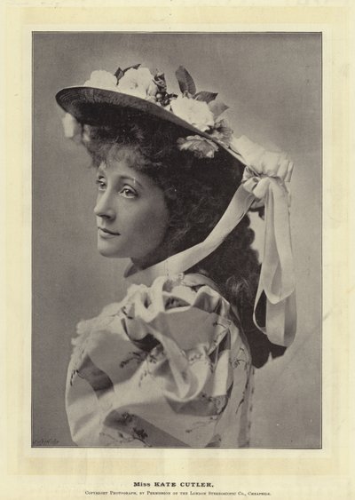Miss Kate Cutler av English Photographer