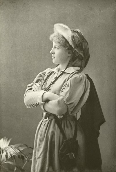 Miss Lily Langtry som Rosalind (gravyr) av English Photographer