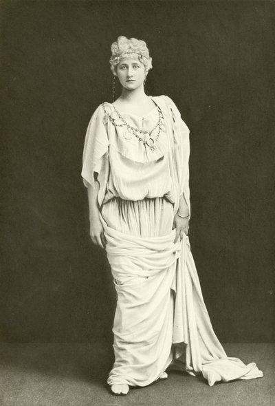 Miss Mary Anderson som Hermione (gravyr) av English Photographer