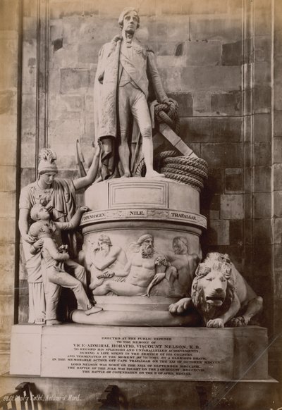 Monument till viceamiral Horatio Nelson av English Photographer