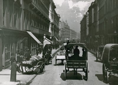 Moorgate Street, London av English Photographer
