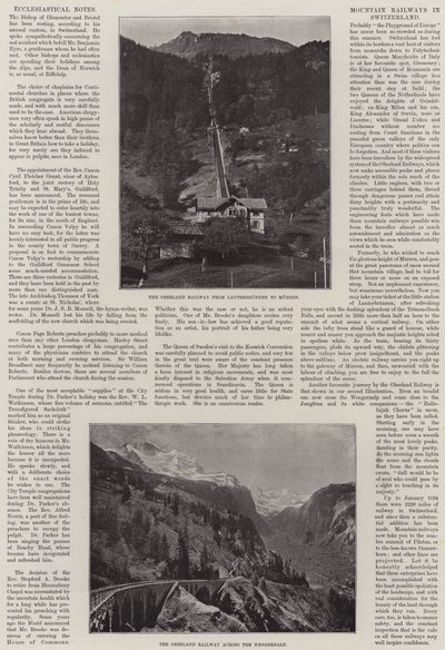 Bergsjärnvägar i Schweiz av English Photographer