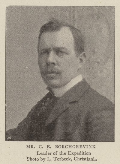 Herr C E Borchgrevink av English Photographer