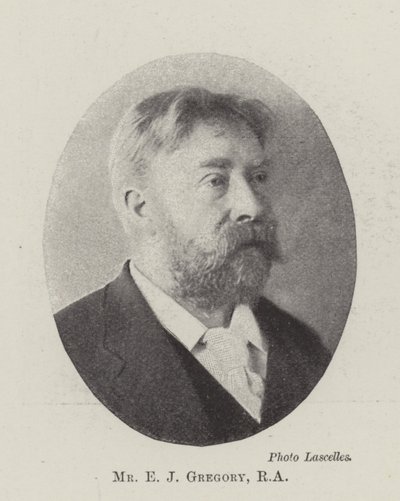 Mr E J Gregory, RA av English Photographer