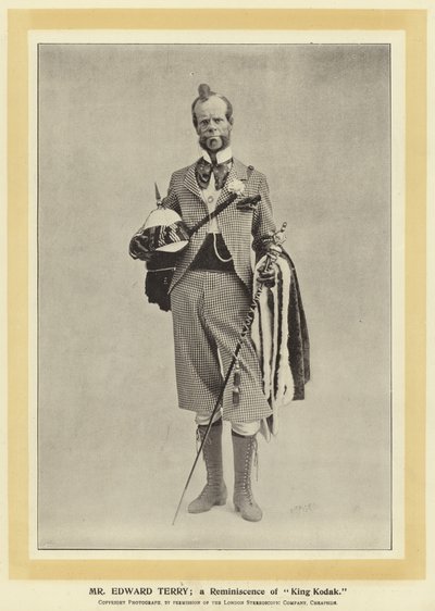 Mr Edward Terry; en reminiscens av kung Kodak av English Photographer