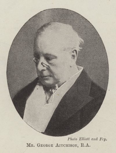 Mr George Aitchison, RA av English Photographer