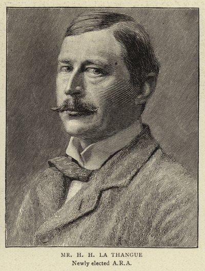 Mr H H La Thangue av English Photographer