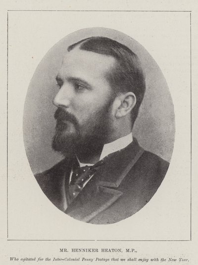 Henniker Heaton, MP av English Photographer