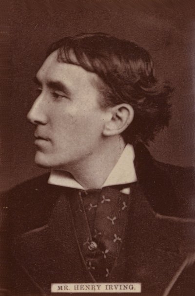 Mr Henry Irving av English Photographer
