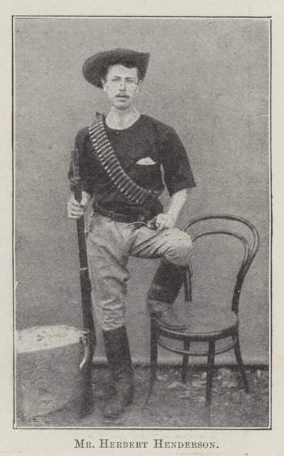 Herr Herbert Henderson av English Photographer