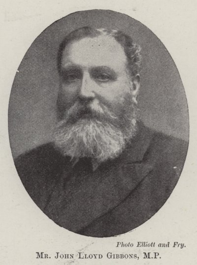 John Lloyd Gibbons, MP av English Photographer