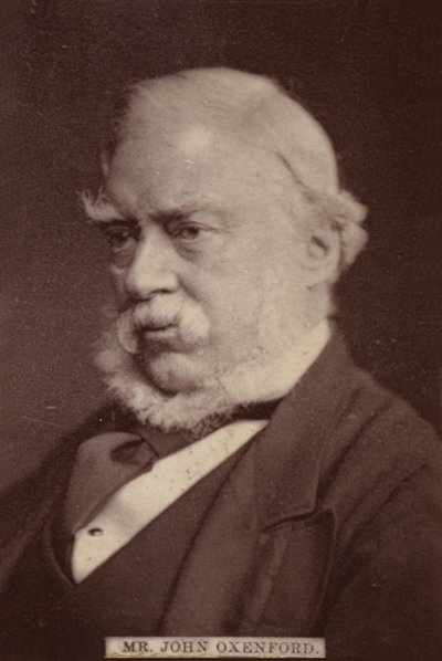 Mr John Oxenford av English Photographer