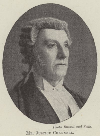 Herr justitieminister Channell av English Photographer