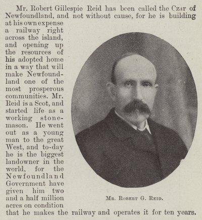 Mr Robert G Reid av English Photographer