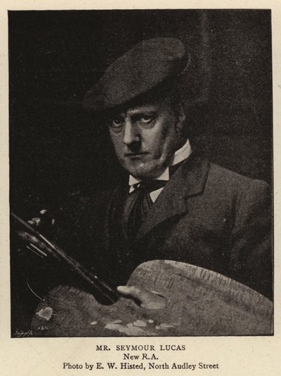 Herr Seymour Lucas av English Photographer
