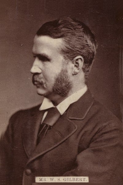 Mr W. S. Gilbert av English Photographer