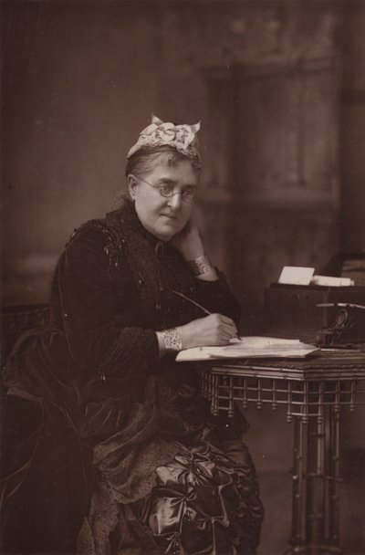 Mrs Lynn Linton av English Photographer