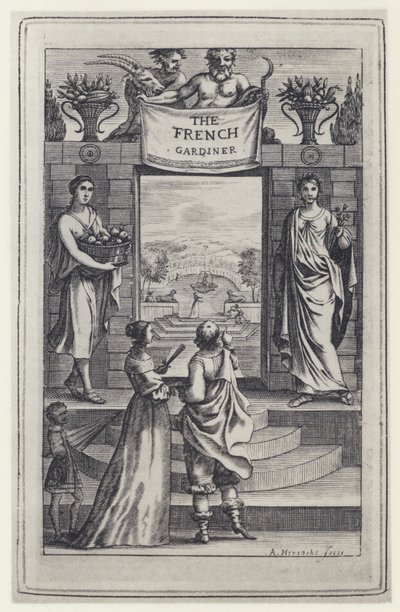 N de Bonnefons, The French Gardiner, Tr J Evelyn, J Crooke 1658 (s/v foto) av English Photographer