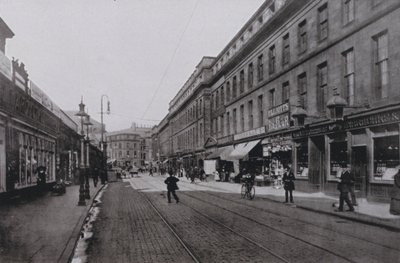 Newcastle, Clayton Street, East (s/v foto) av English Photographer