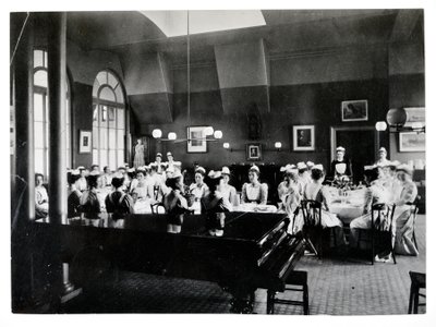 Nightingale Home matsal, St. Thomass sjukhus av English Photographer