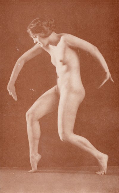 Nudistkonst: Exotique (svartvitt foto) av English Photographer
