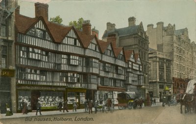 Gamla hus, Holborn, London av English Photographer