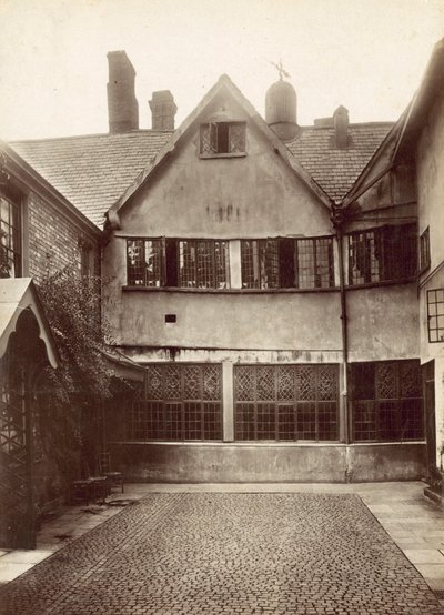 Old Town Hall Courtyard, Leicester av English Photographer