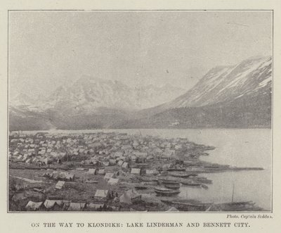 På väg till Klondike, Lake Linderman och Bennett City av English Photographer