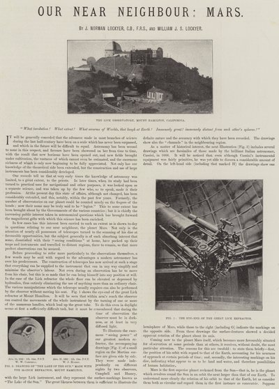 Vår närmaste granne, Mars av English Photographer