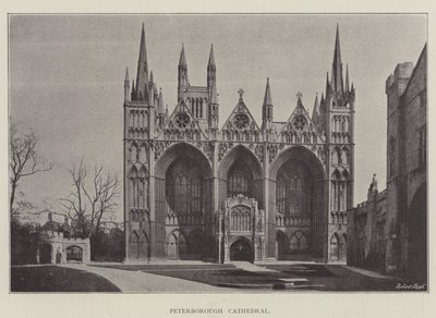 Peterboroughs katedral av English Photographer