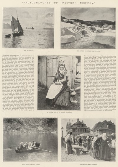 Fotogravyrer av Västnorge av English Photographer