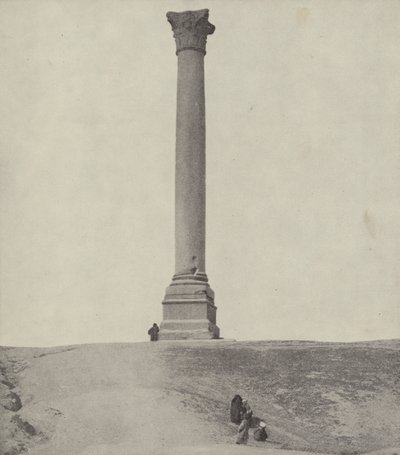 Pompeys pelare, uppvuxen för att hedra Diocletianus av English Photographer