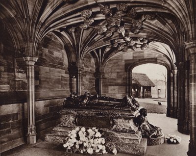 Port Sunlight: Tombs av grundaren, William Hesketh Lever, och hans fru av English Photographer