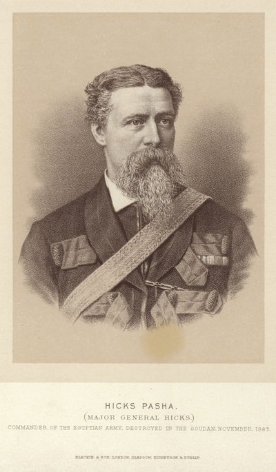 Porträtt av överste William Hicks av English Photographer