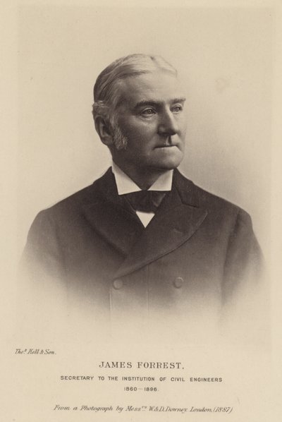 Porträtt av James Forrest av English Photographer