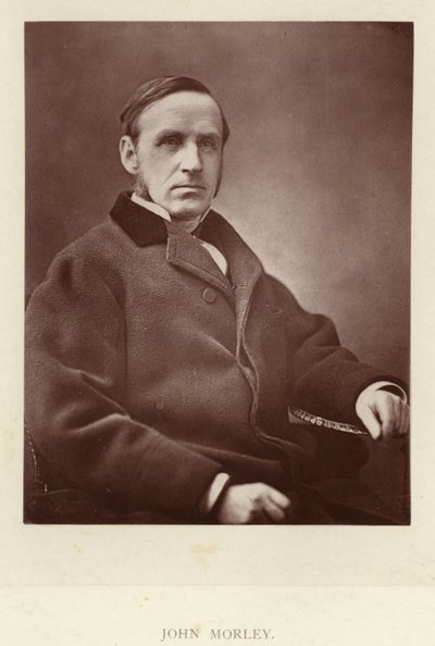 Porträtt av John Morley av English Photographer