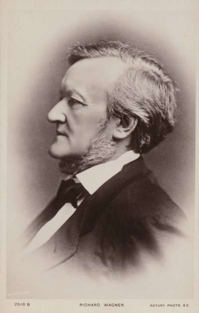 Porträtt av Richard Wagner av English Photographer