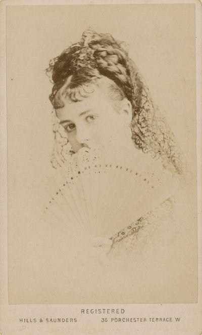 Porträtt av den prostituerade Mabel Gray av English Photographer