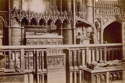 Vykort från Westminster Abbey av English Photographer