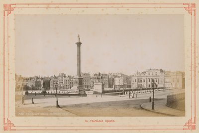 Vykort med en bild av Trafalgar Square av English Photographer