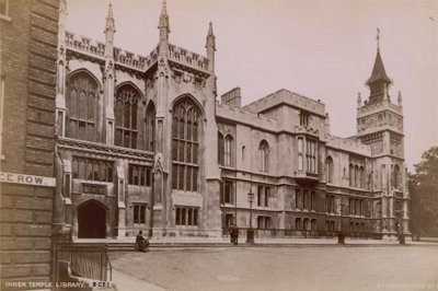 Vykort med Inner Temple Library av English Photographer