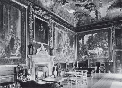 Presence Chamber, Windsor Castle (s/v foto) av English Photographer