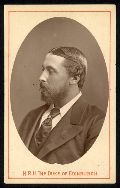 Prins Alfred, hertig av Edinburgh av English Photographer