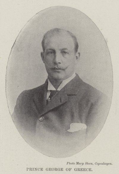 Prins George av Grekland av English Photographer